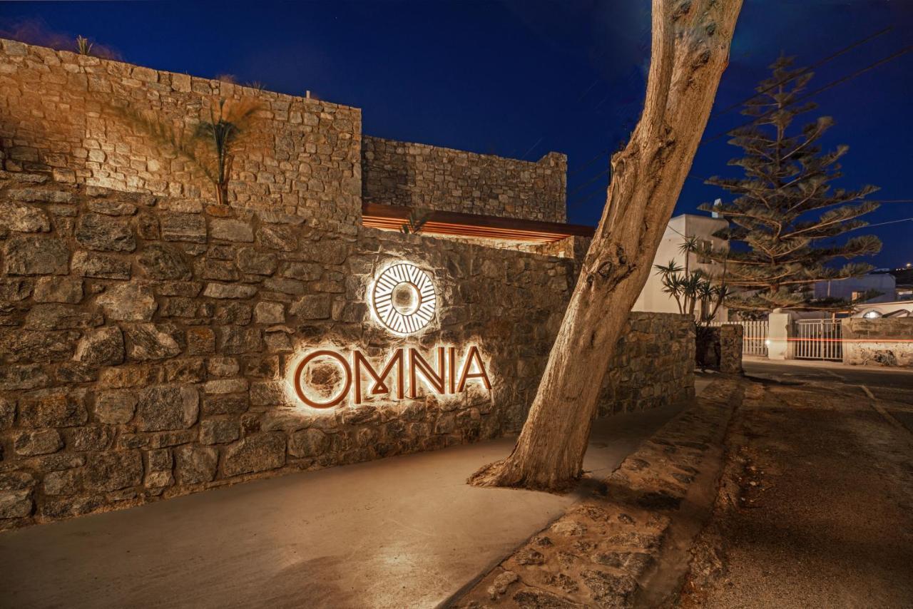 Omnia Mykonos Boutique Hotel & Suites Ornós Eksteriør bilde