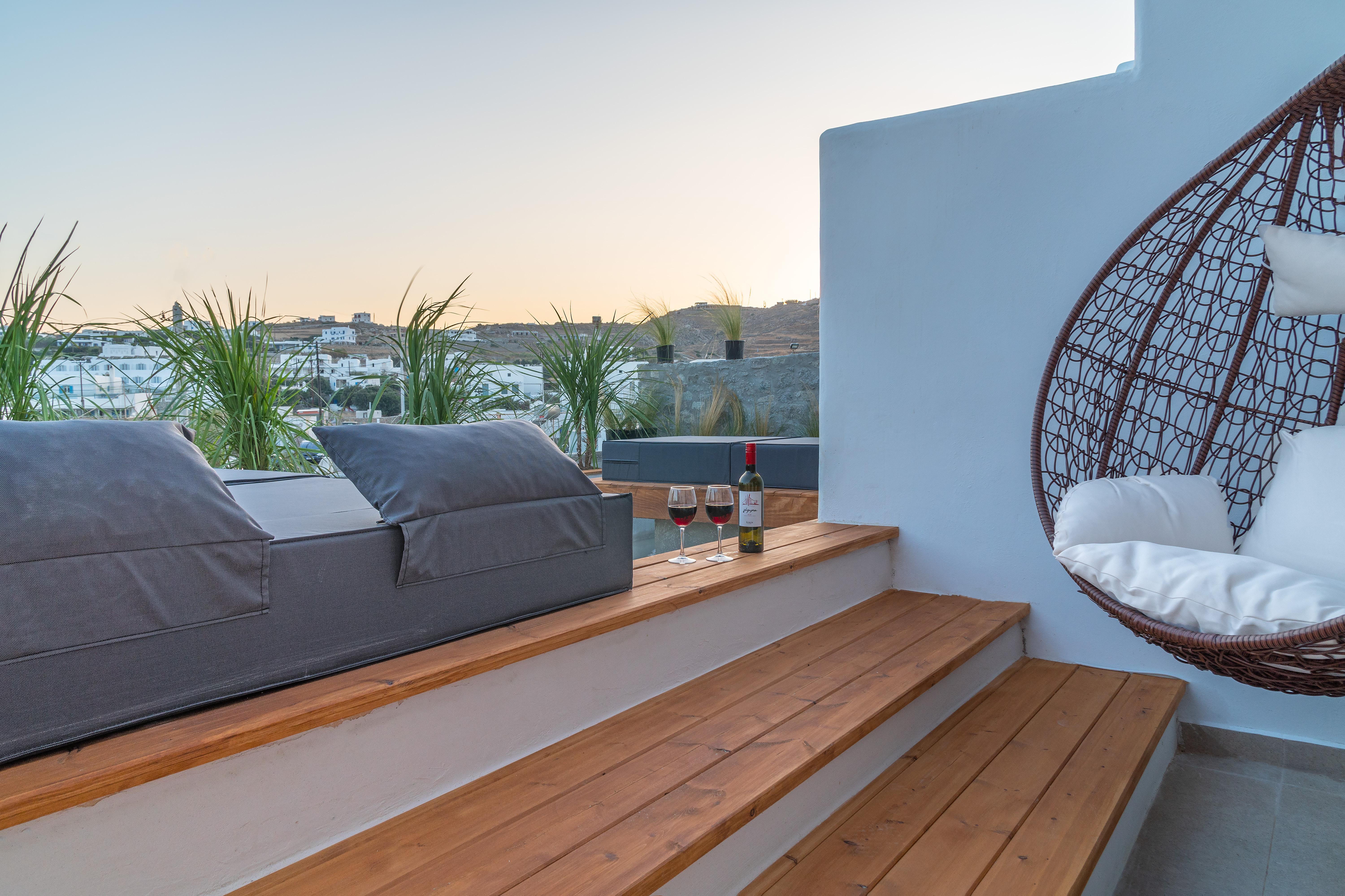 Omnia Mykonos Boutique Hotel & Suites Ornós Eksteriør bilde