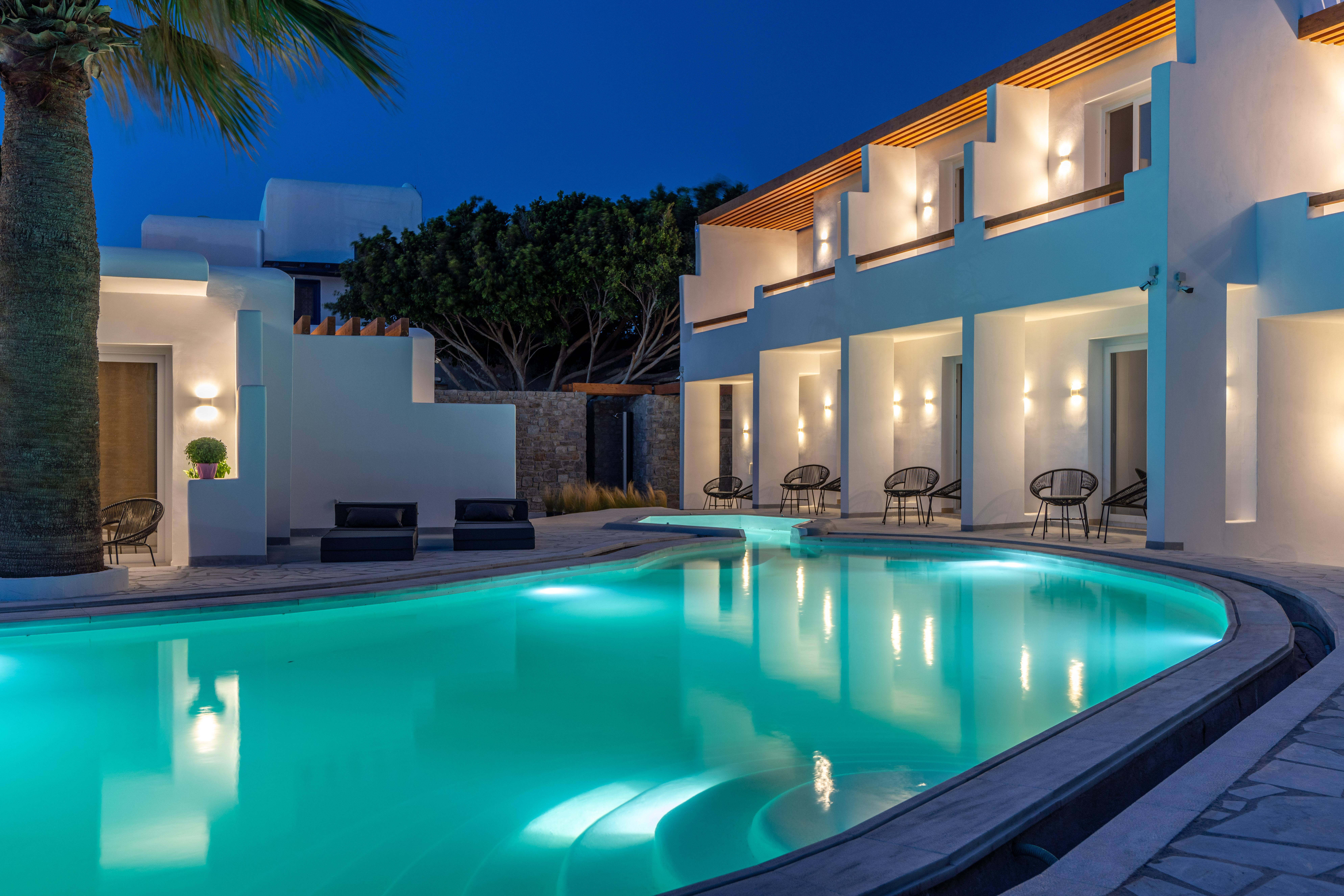 Omnia Mykonos Boutique Hotel & Suites Ornós Eksteriør bilde