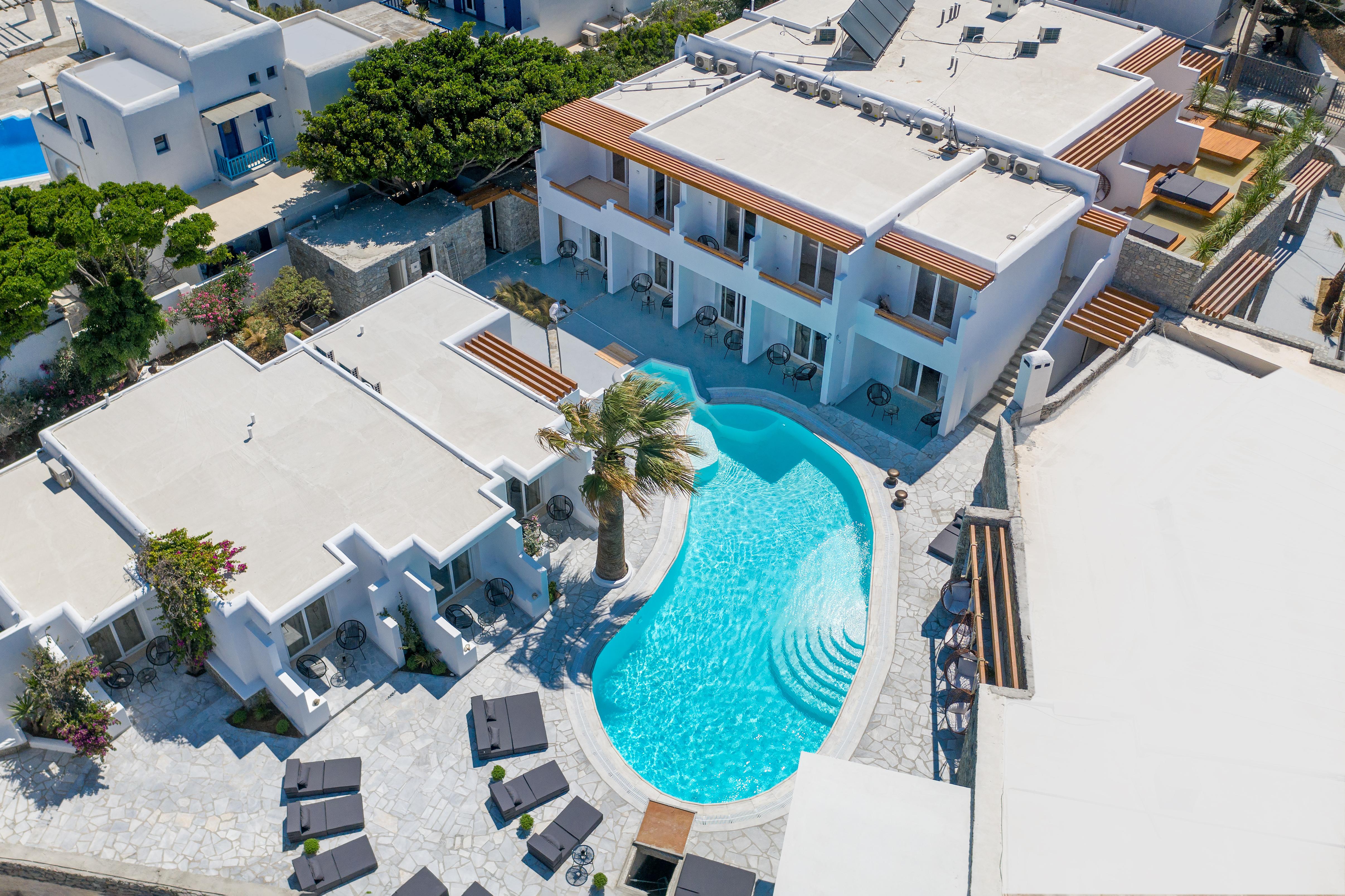 Omnia Mykonos Boutique Hotel & Suites Ornós Eksteriør bilde
