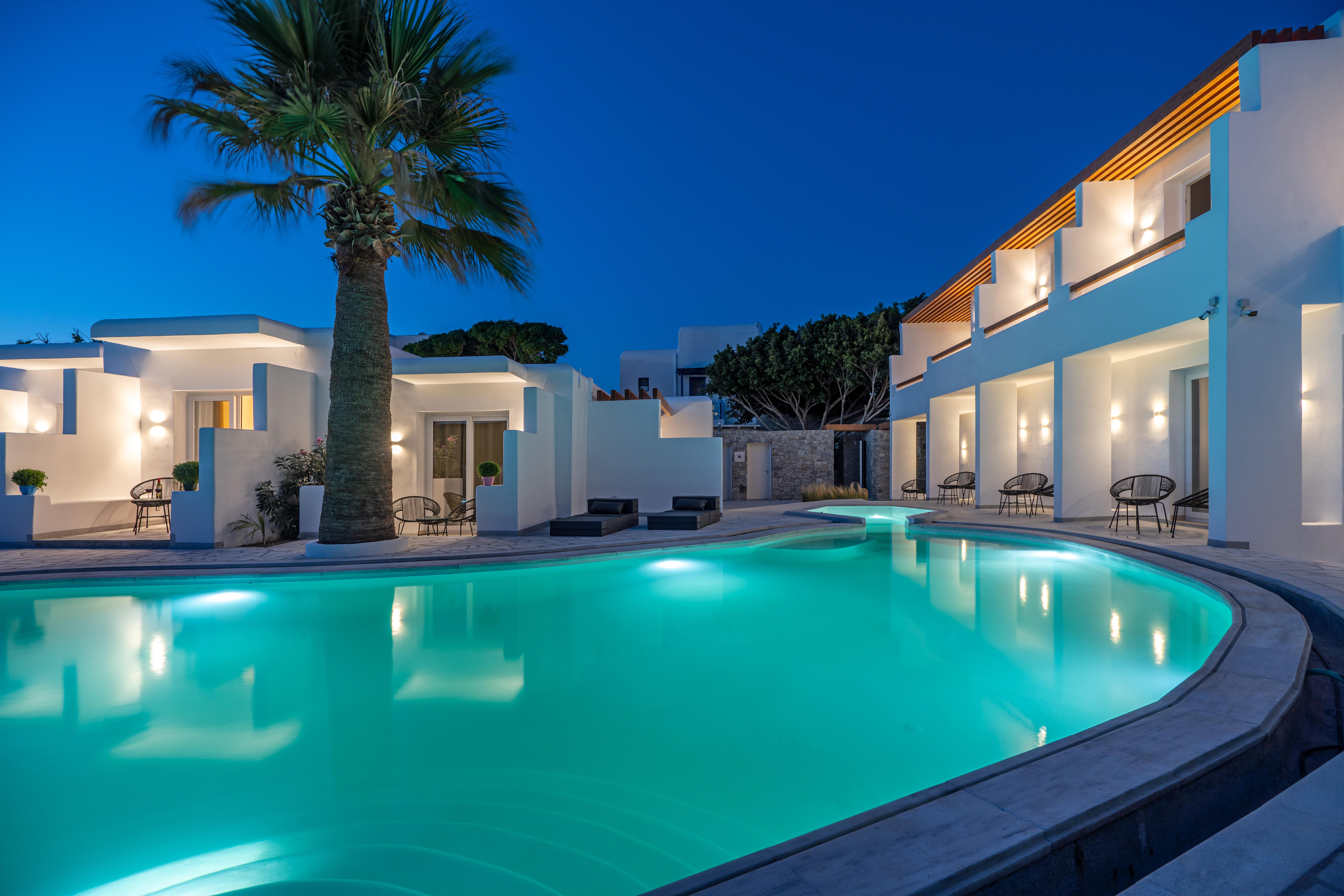 Omnia Mykonos Boutique Hotel & Suites Ornós Eksteriør bilde