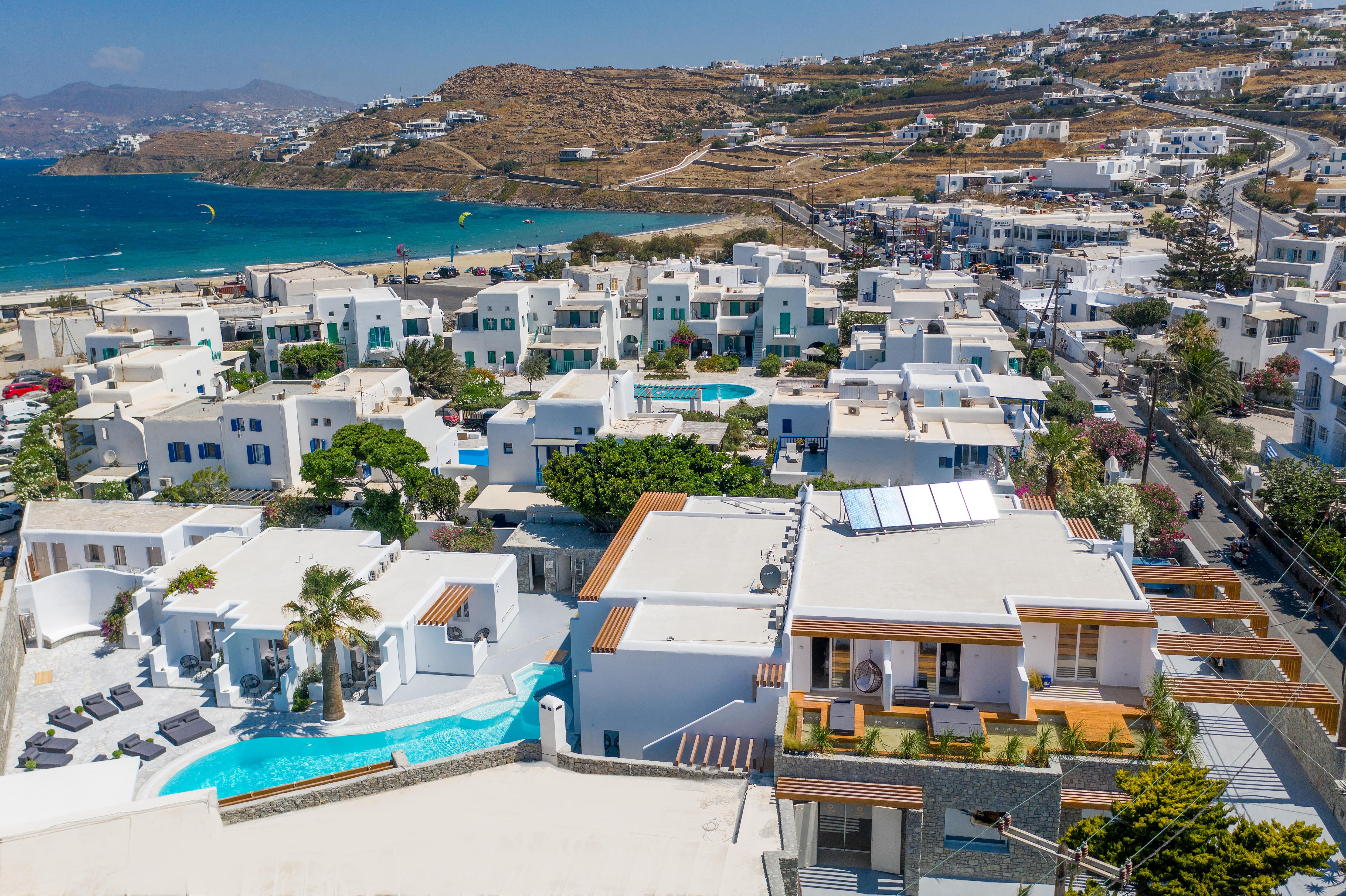 Omnia Mykonos Boutique Hotel & Suites Ornós Eksteriør bilde